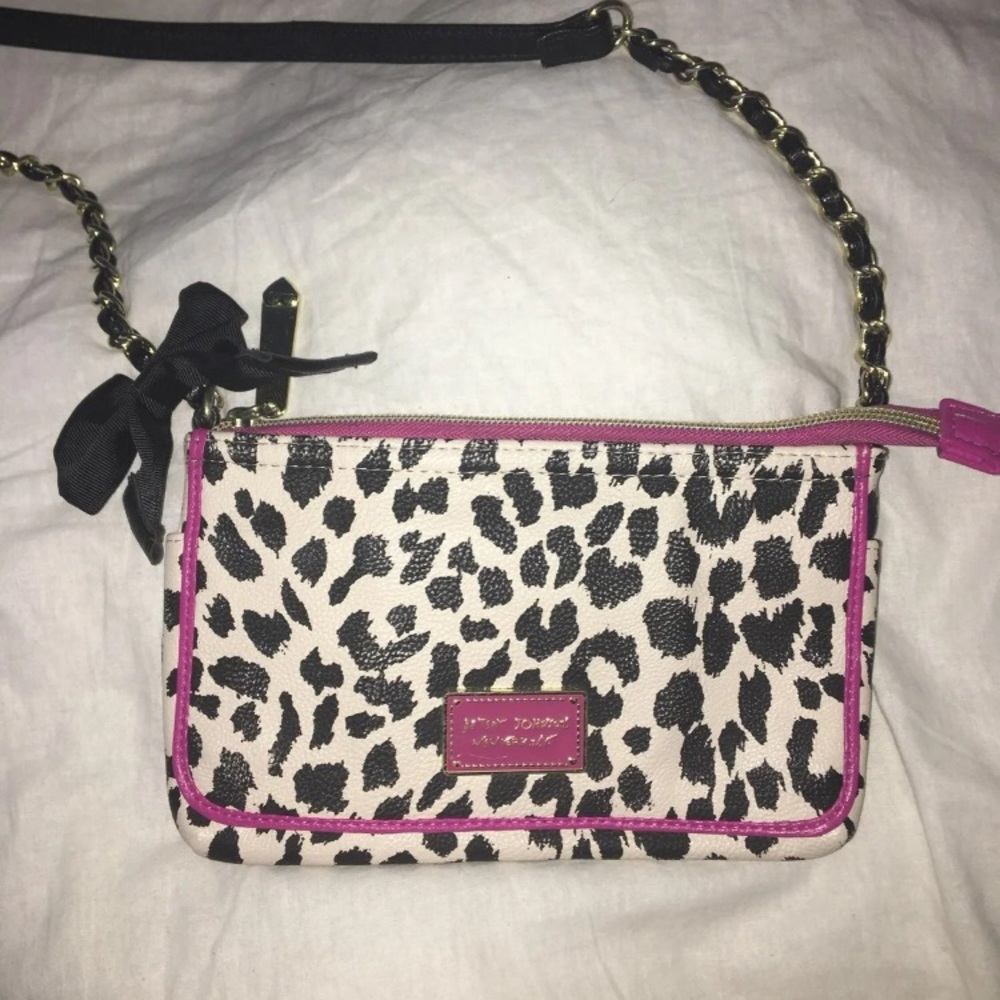 Betsey Johnson Animal Print Crossbody